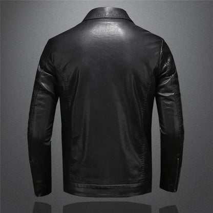 Olivier | Veste Cuir Végan Ajustée