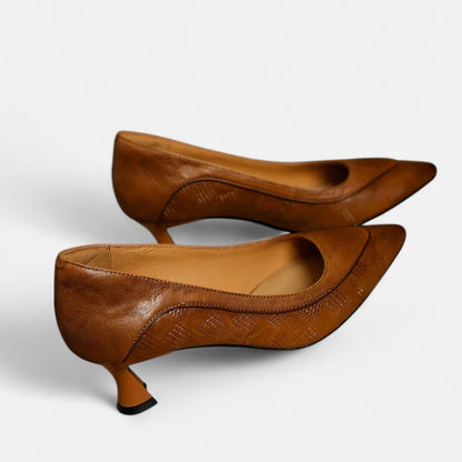 Capucine | Escarpins Cuir Texturé