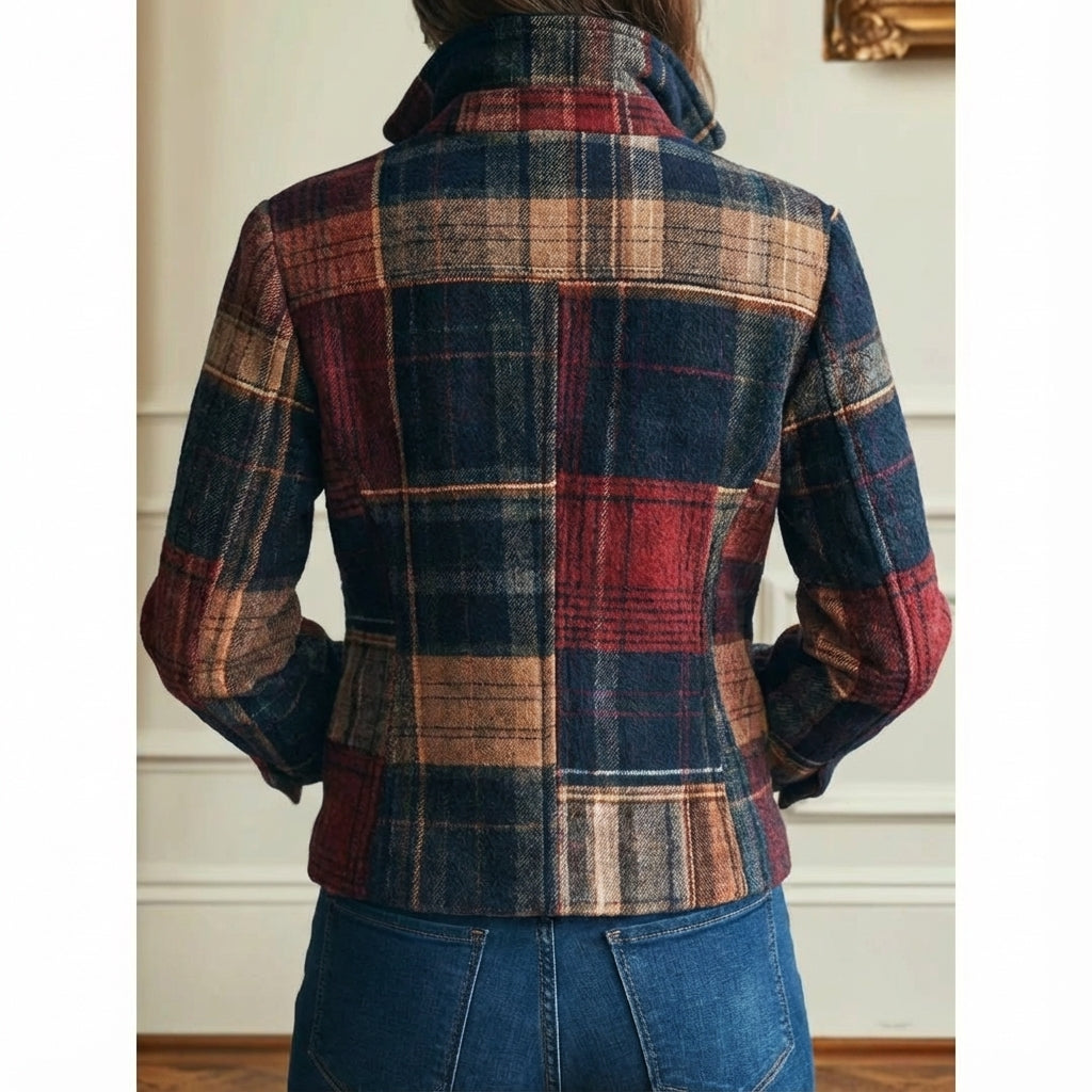 Amélie | Veste Carreaux Classique