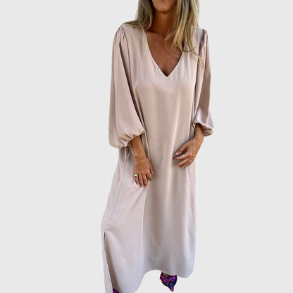 Freya | Side-Slit Bohème Robe