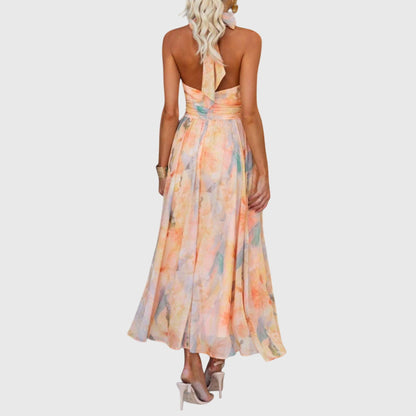 Zara | Halterneck Robe Longue