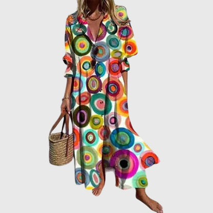 Seraphina | Fluide Bohème Robe Longue