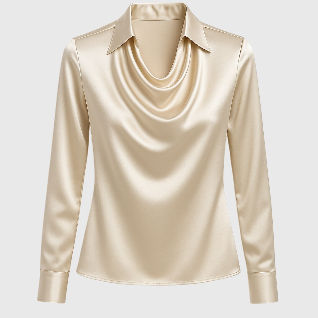 Sophia | Luxe Plissé Blouse
