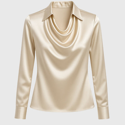 Sophia | Luxe Plissé Blouse