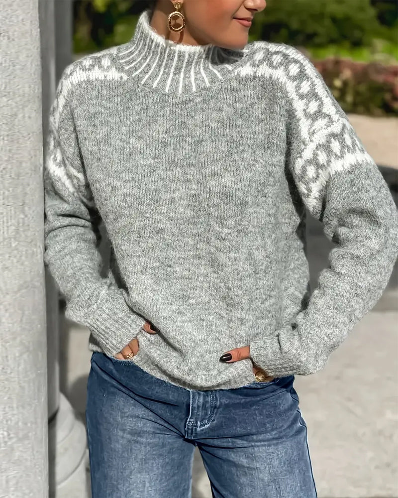 Mia | Côtelé Laine Pull