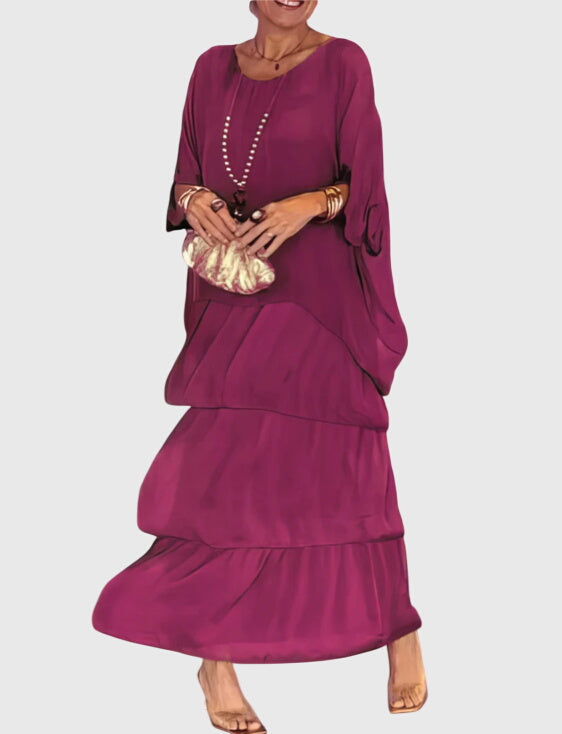 Isabella | Long Fluide Robe Longue