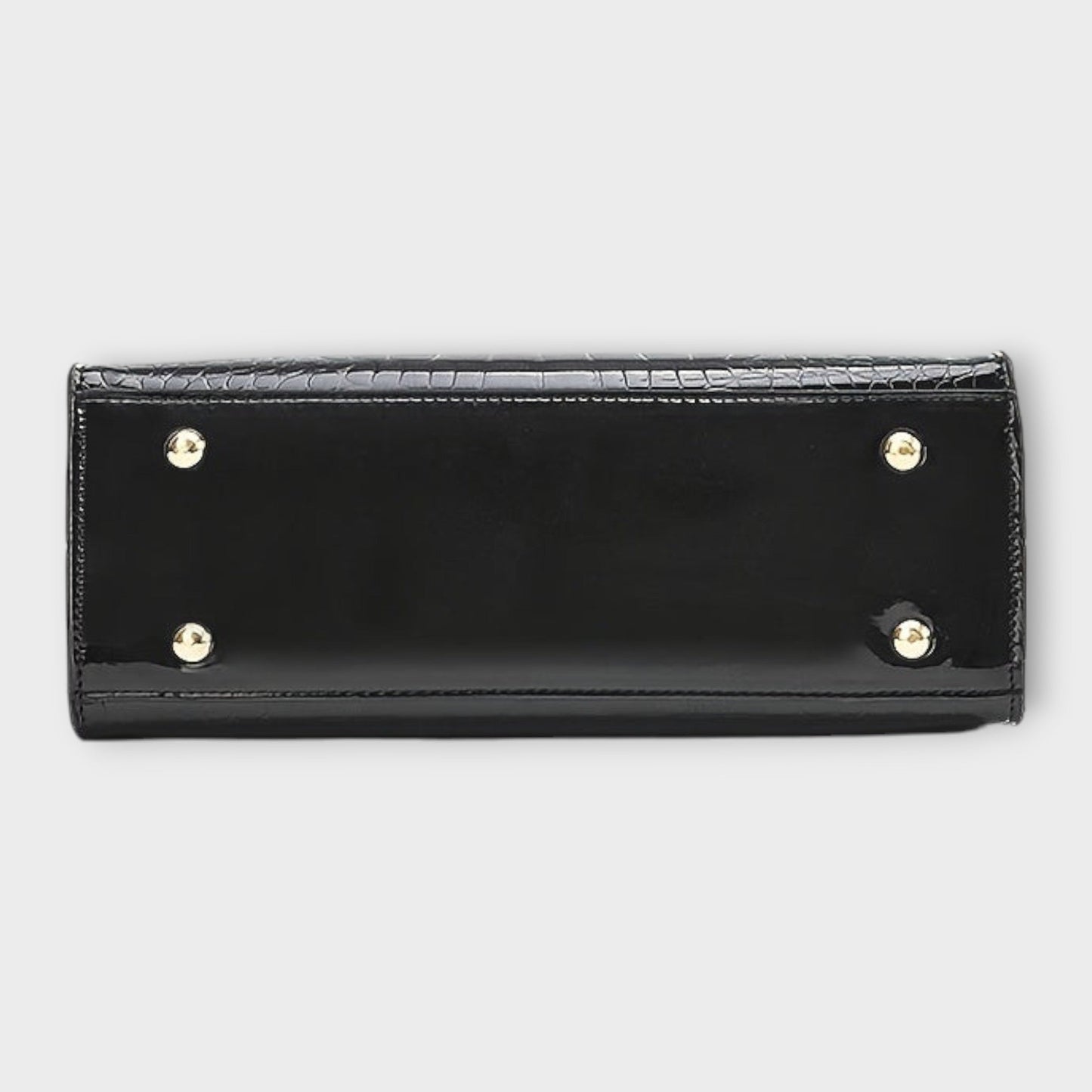 Capucine | Sac à Main Effet Croco Brillant