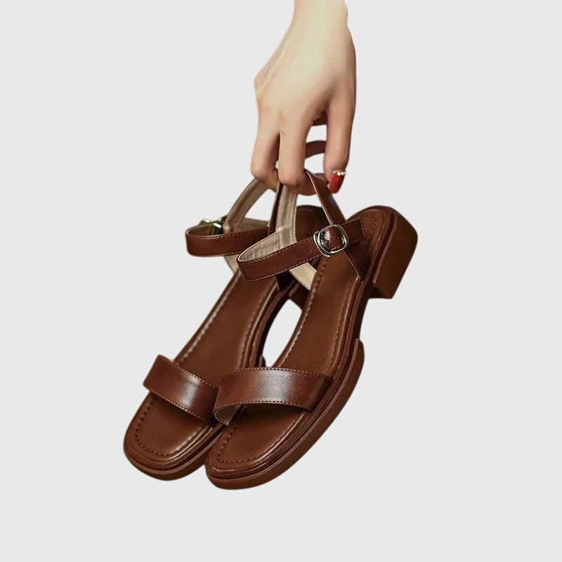 Margot | Orthopédique Talon Bloc Sandales