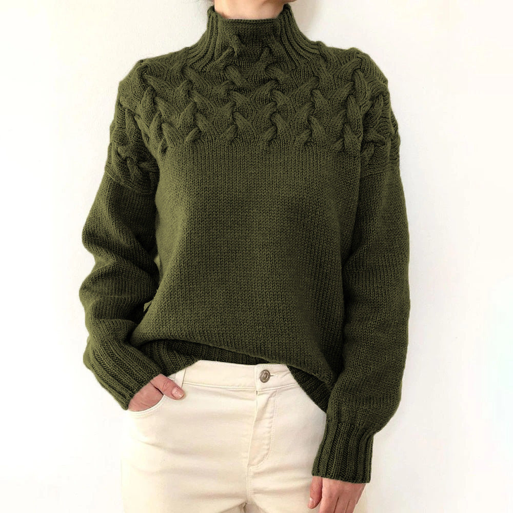 Evelyn | Douillet Maille Col Roulé Pull