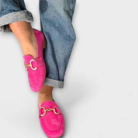Imogen | Metal-Detailed Enfiler Mocassins