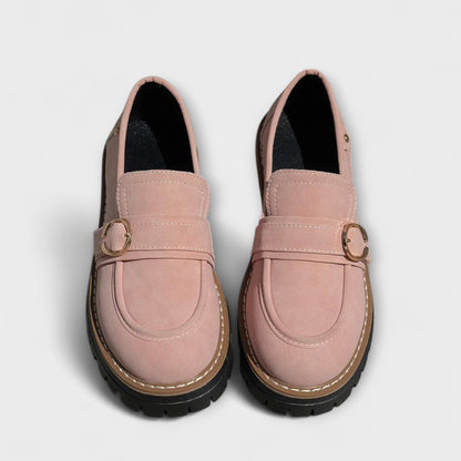 Elena | Round-Toe Décontracté Mocassins