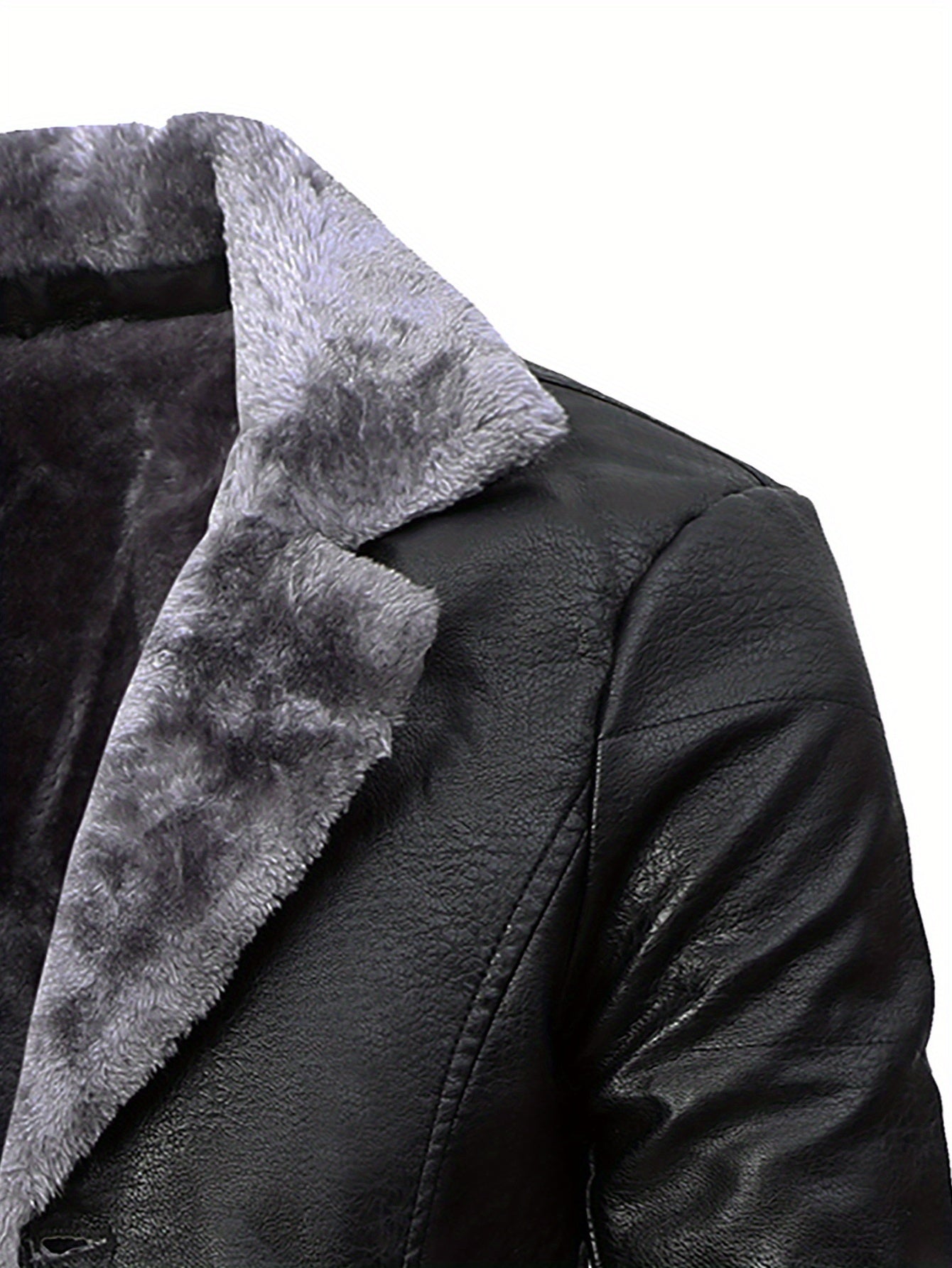 Timéo | Manteau Structuré en Cuir Doublé