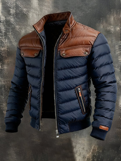 Valentin | Veste Doublée Contrastée