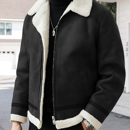 Brieuc | Blouson Aviateur Doublé Sherpa