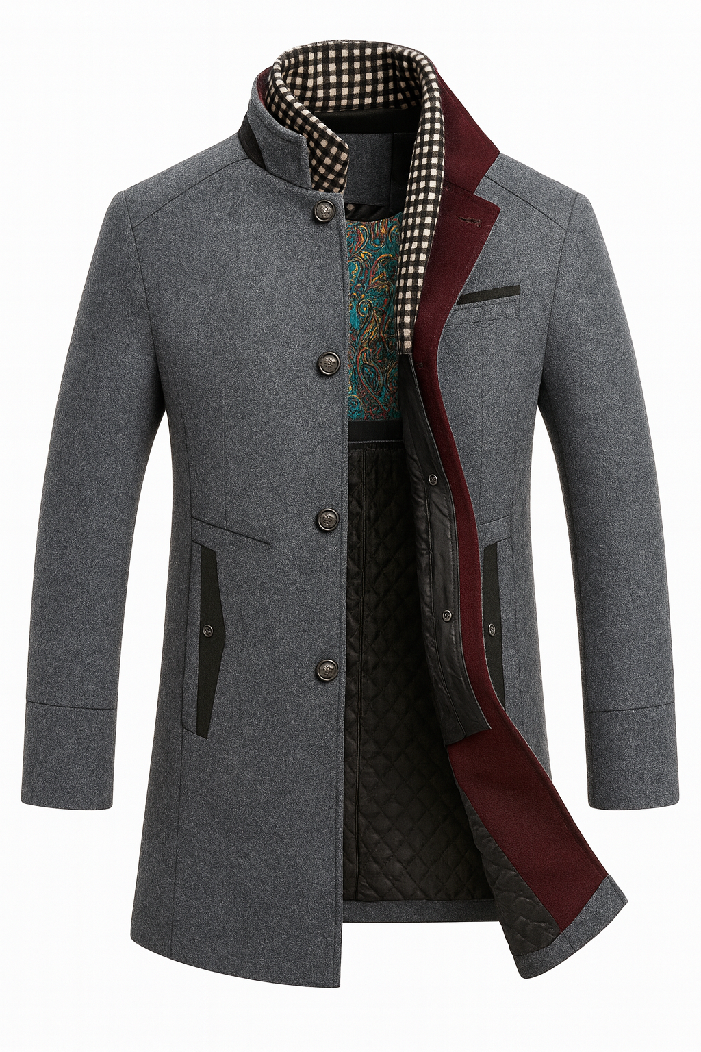 Marina | Manteau d'Hiver Structuré