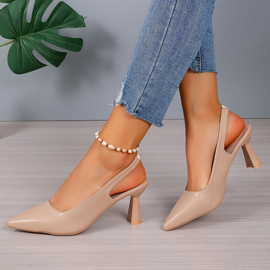 Delphine | Escarpins Bride Arrière Élégants