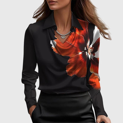 Sophia | Luxe Plissé Blouse