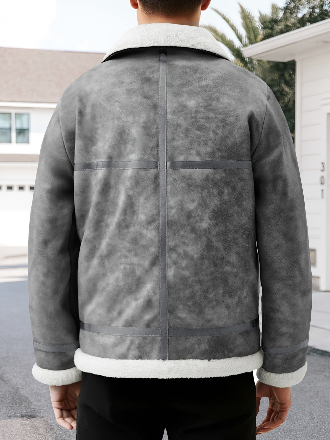 Brieuc | Blouson Aviateur Doublé Sherpa