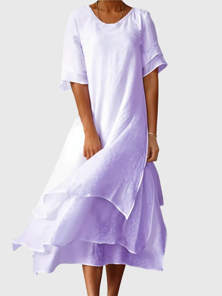 Isabella | Gracieux Robe Mi-Longue