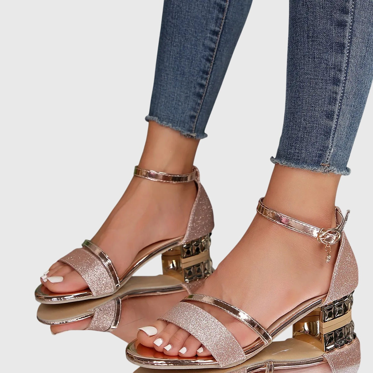 Delphine | Orthopédique Heel Sandales