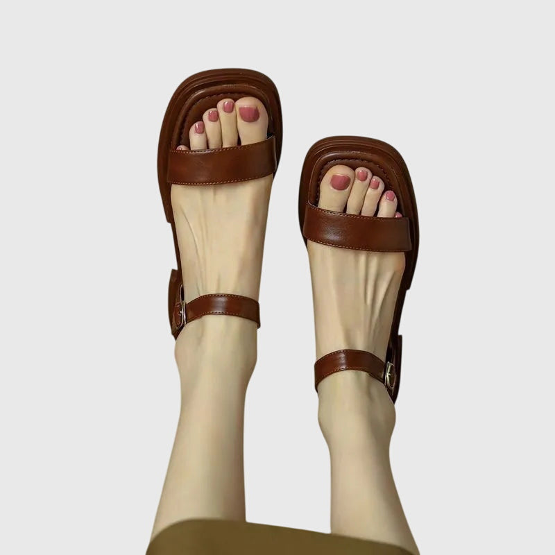 Ophelia | Orthopédique Cuir Sandales