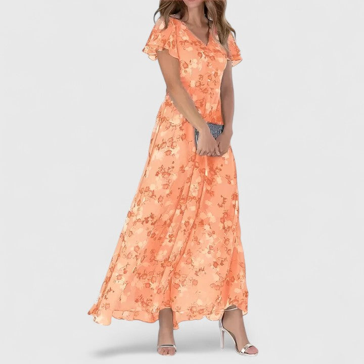 Isabella | Fluide Maternity Robe Mi-Longue