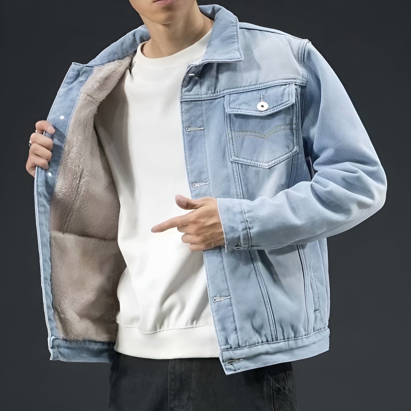 Marius | Veste en Denim Intemporelle