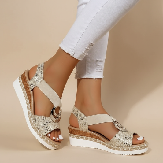 Gabrielle | Sandales Plateforme Élégantes