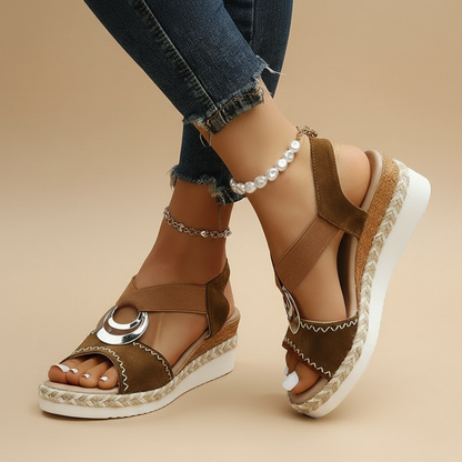 Gabrielle | Sandales Plateforme Élégantes