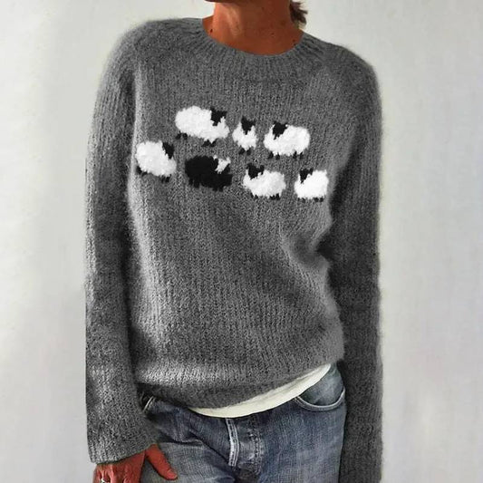 Élodie | Pull Tricoté Scandinave