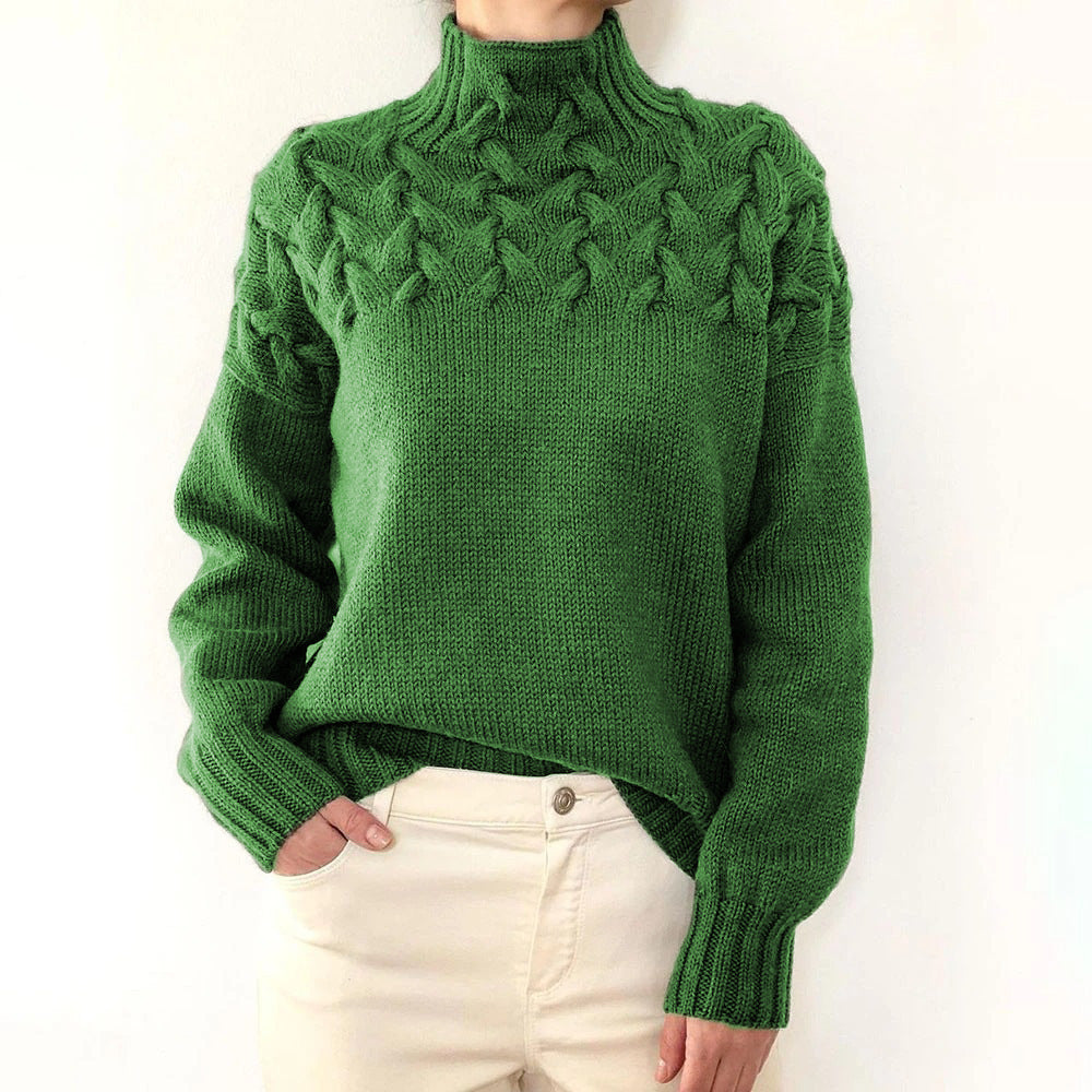 Evelyn | Douillet Maille Col Roulé Pull