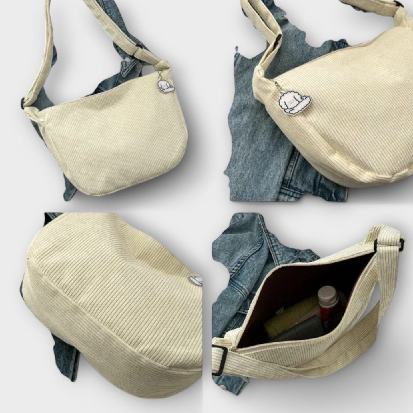 Margot | Sac à Bandoulière Cordura Structuré
