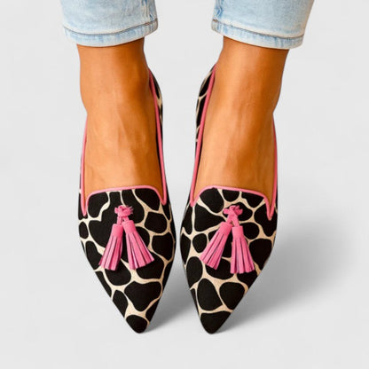 Estelle | Mocassins à Pompons Confort