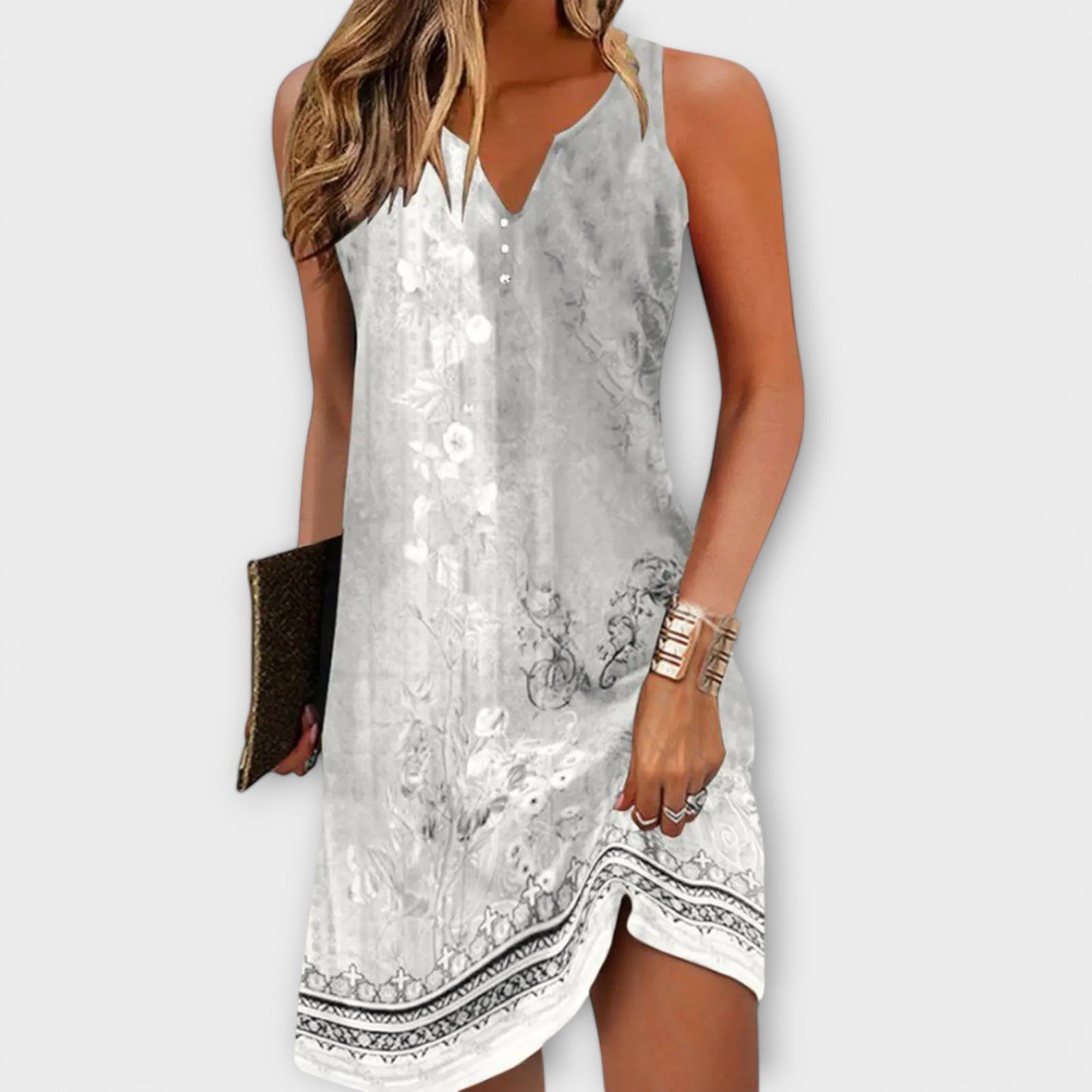 Gabrielle | Robe Midi Élégante