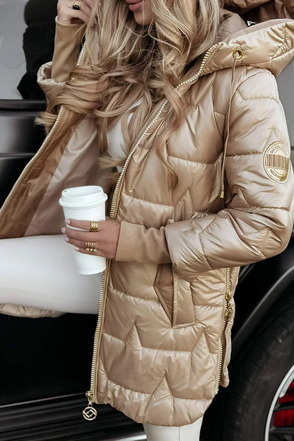 Margot | Veste Matelassée Longue