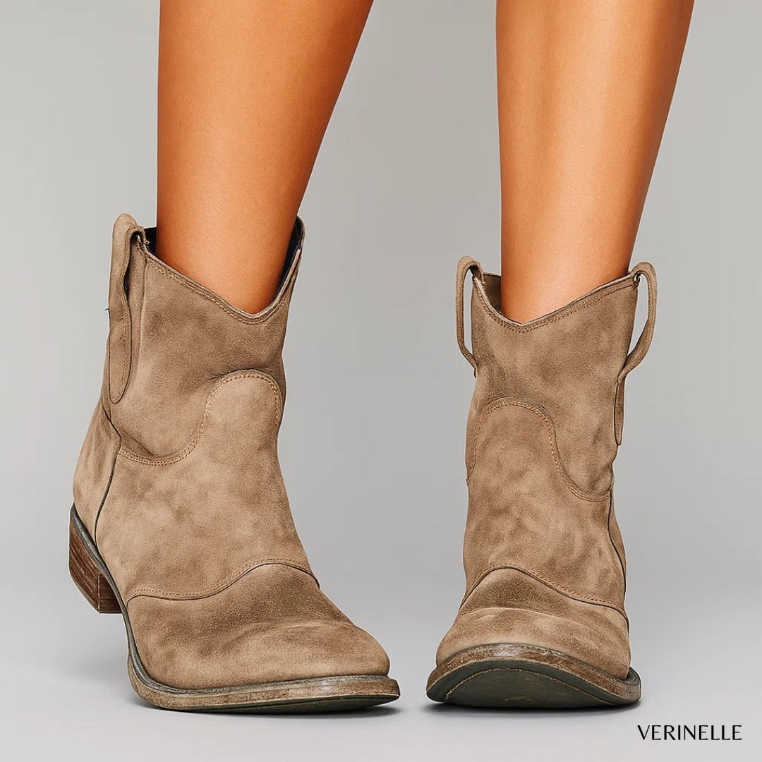 Zara | Daim Western Cheville Bottines