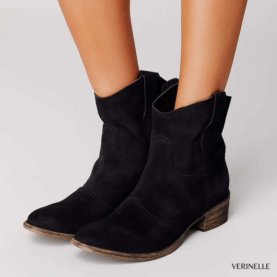 Zara | Daim Western Cheville Bottines