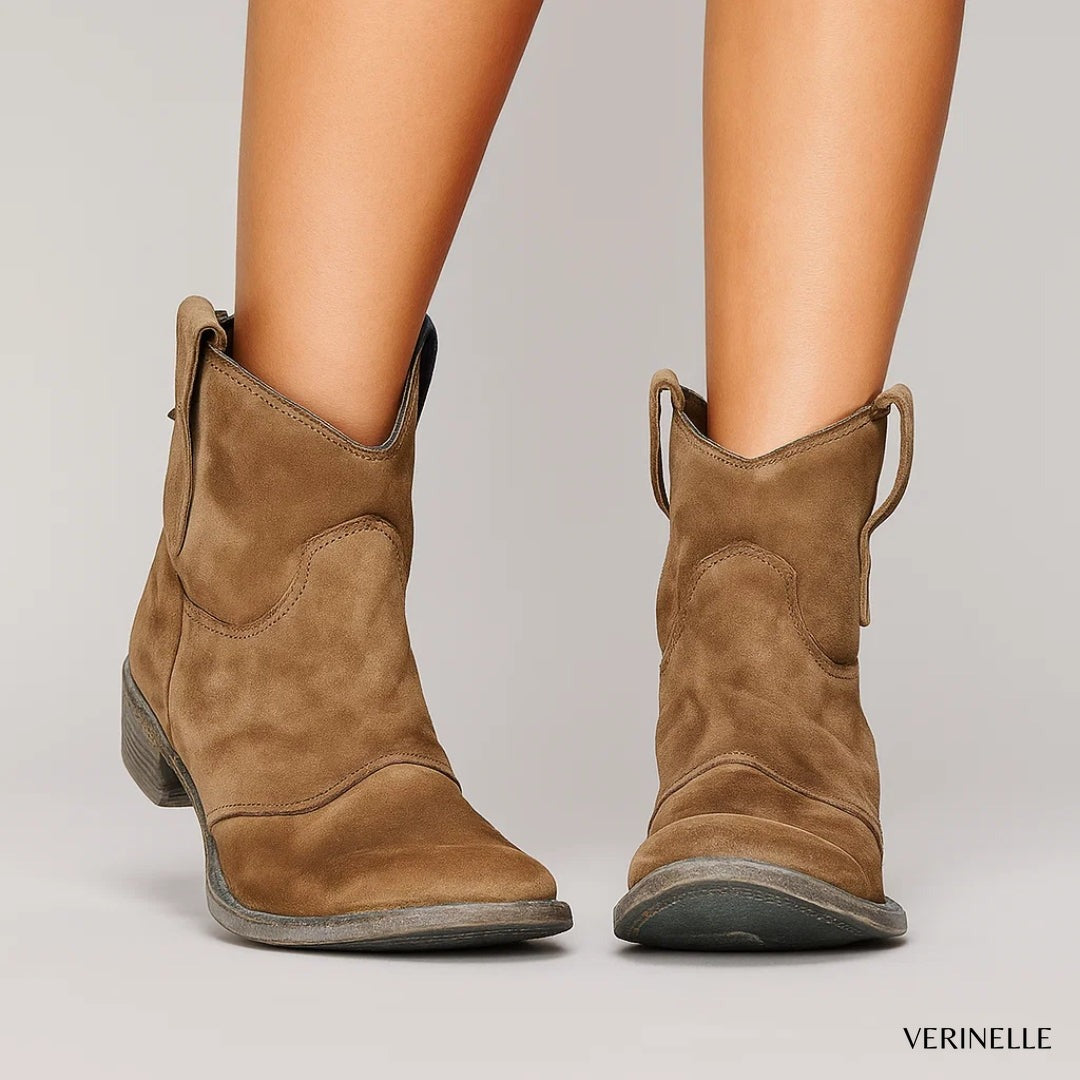 Zara | Daim Western Cheville Bottines