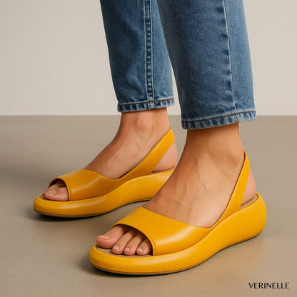 Aurelia | Peep-Toe Sandales Confort