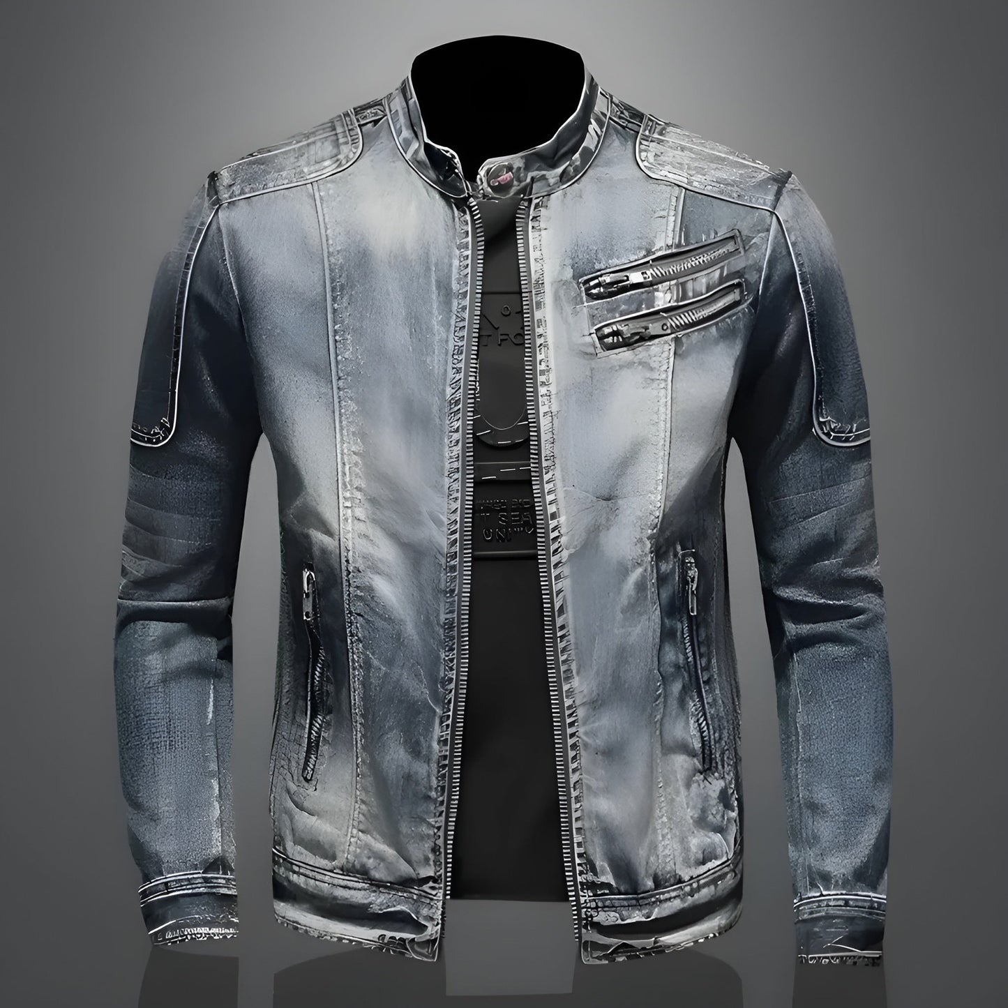 Jules | Veste en Denim Structurée