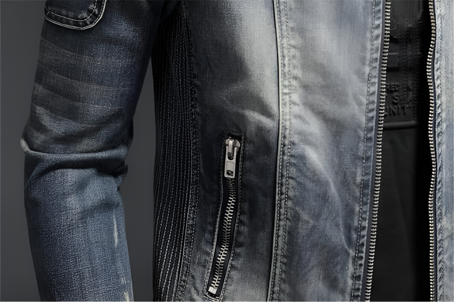 Jules | Veste en Denim Structurée