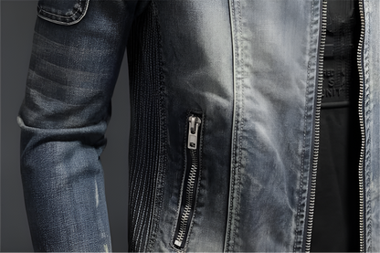 Jules | Veste en Denim Structurée