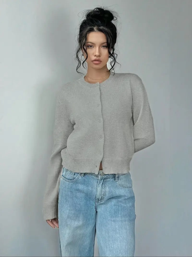 Léa | Maille Côtelée Cardigan