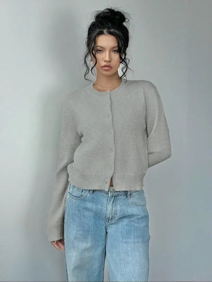 Léa | Maille Côtelée Cardigan