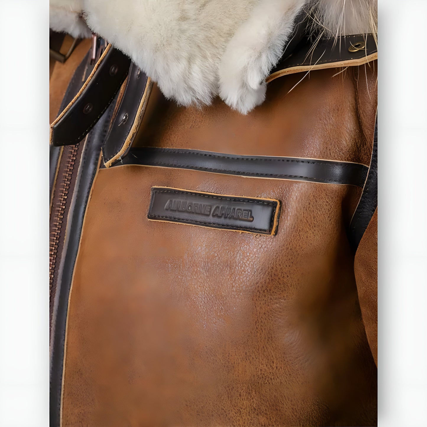 Maxime | Veste Bomber à Capuche Fourrure