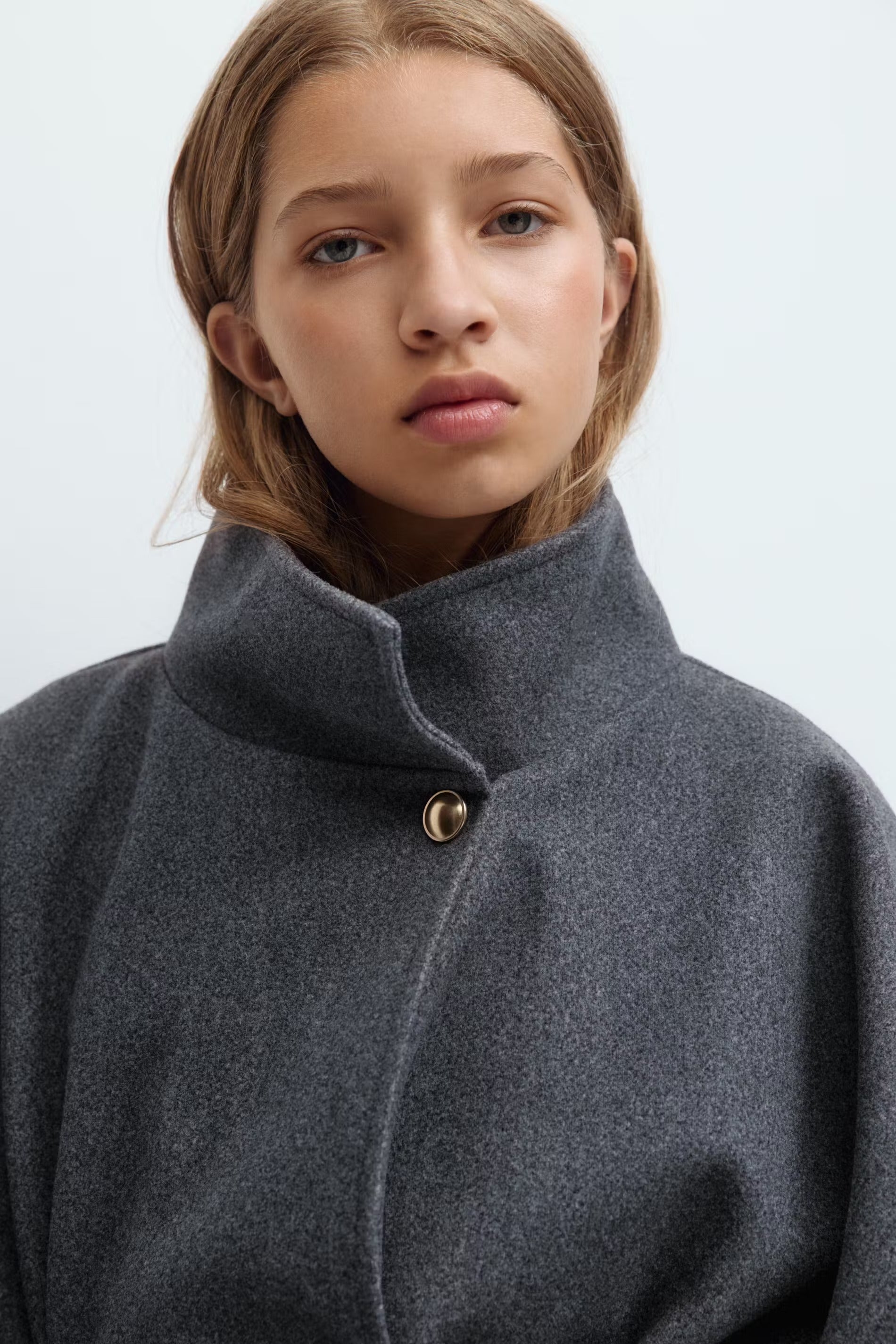 Vienne | Ceinturé Mélange Laine Cape