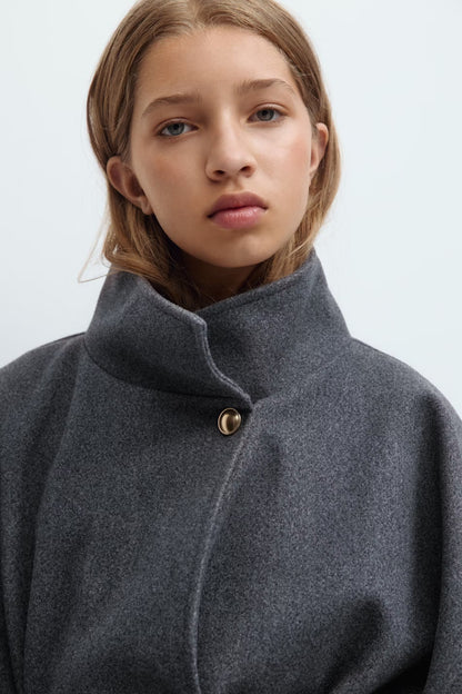 Vienne | Ceinturé Mélange Laine Cape