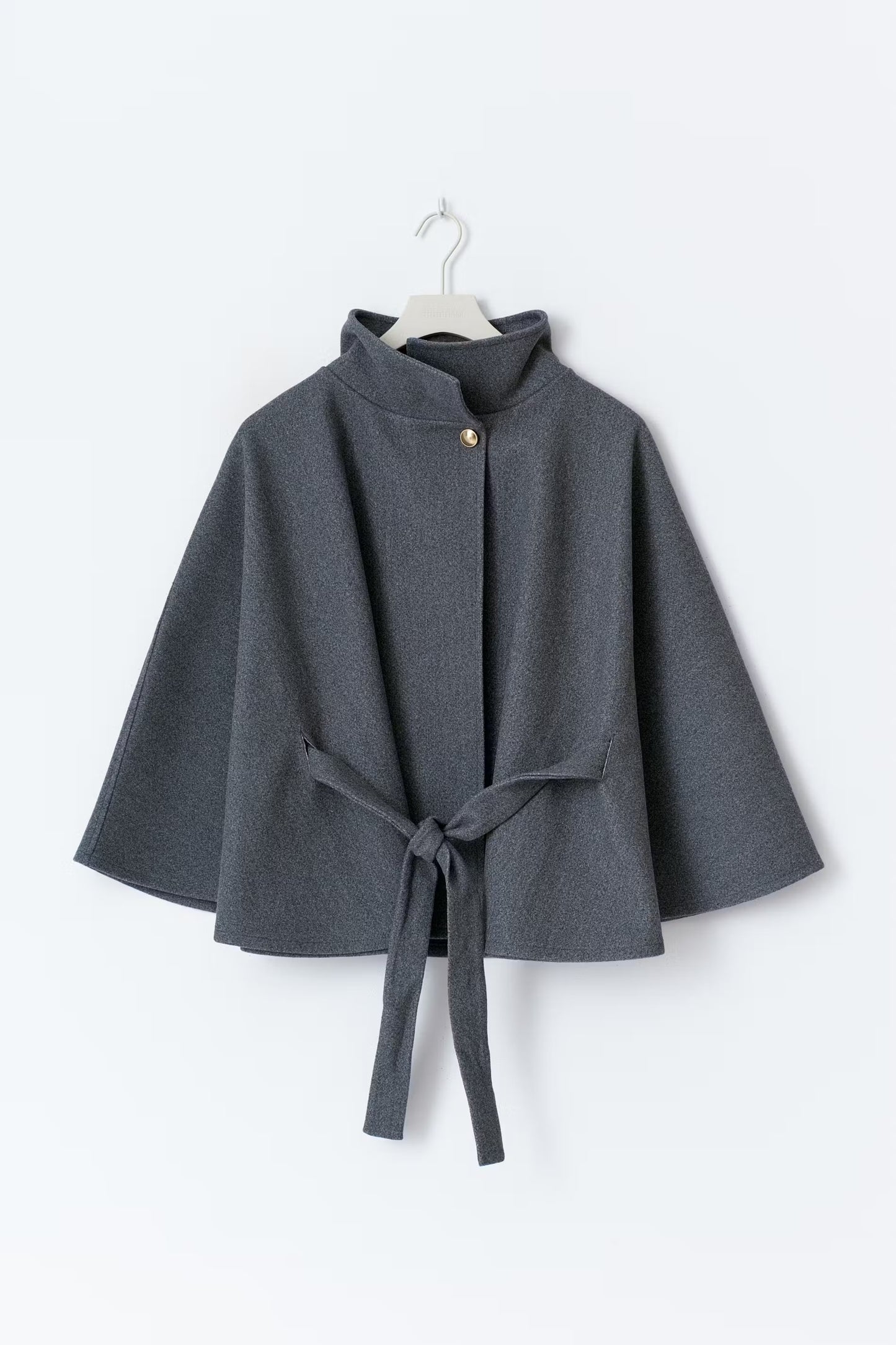 Vienne | Ceinturé Mélange Laine Cape