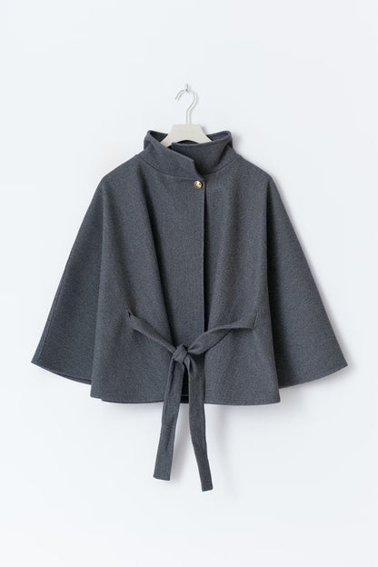 Vienne | Ceinturé Mélange Laine Cape