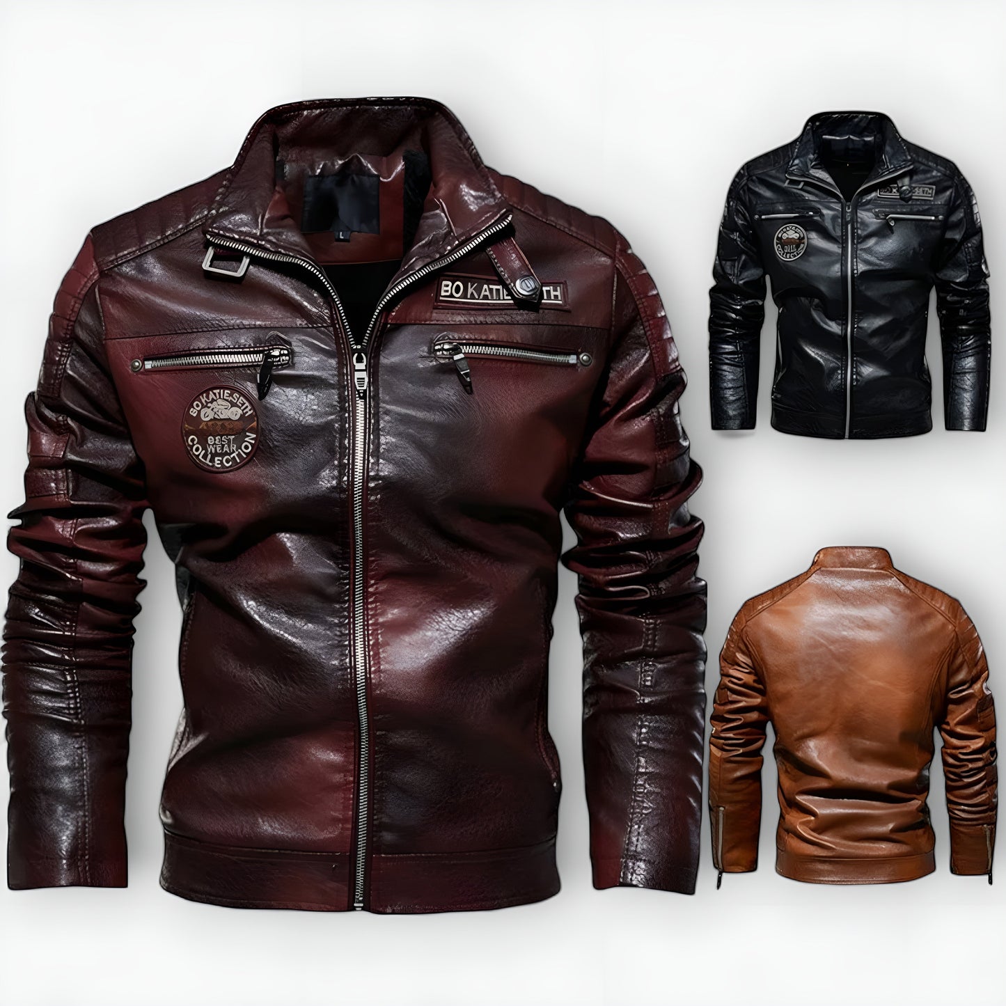 Adrien | Veste Cuir Roadster